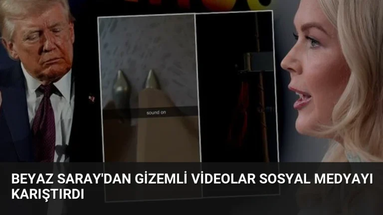 Beyaz Saray’dan Gizemli Videolar Sosyal Medyayı Karıştırdı