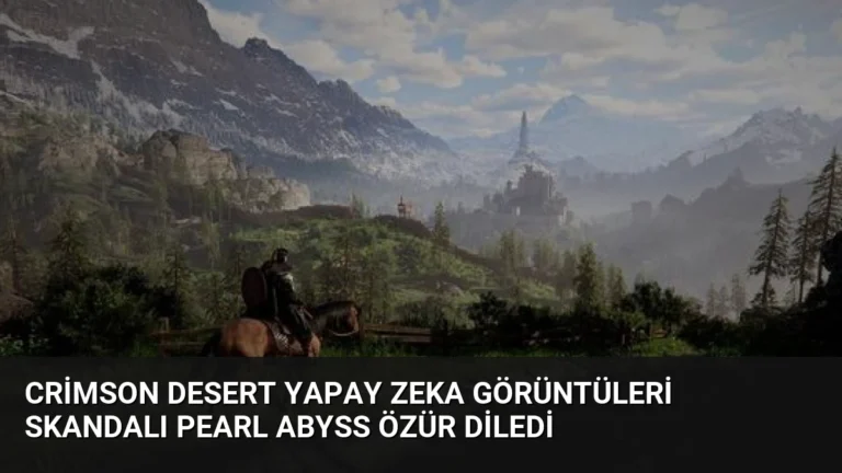 Crimson Desert Yapay Zeka Görüntüleri Skandalı Pearl Abyss Özür Diledi