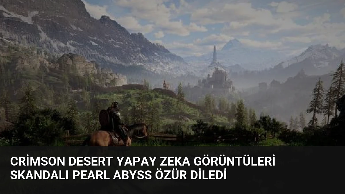 Crimson Desert Yapay Zeka Görüntüleri Skandalı Pearl Abyss Özür Diledi