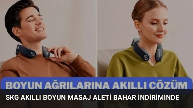 SKG Akıllı Boyun Masaj Aleti Bahar İndiriminde