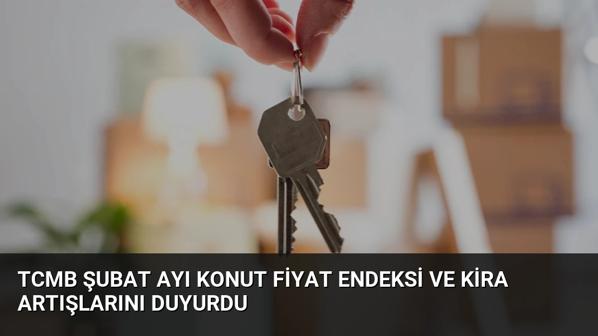 TCMB Şubat Ayı Konut Fiyat Endeksi ve Kira Artışlarını Duyurdu
