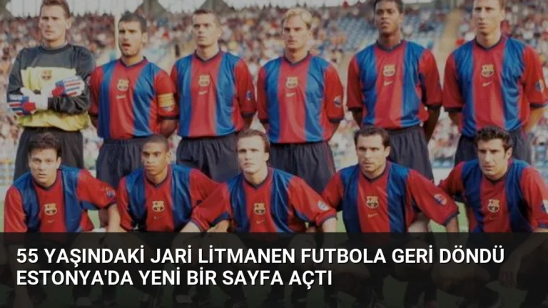 55 Yaşındaki Jari Litmanen Futbola Geri Döndü Estonya’da Yeni Bir Sayfa Açtı