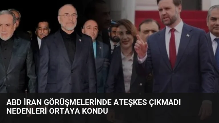 ABD İran Görüşmelerinde Ateşkes Çıkmadı Nedenleri Ortaya Kondu