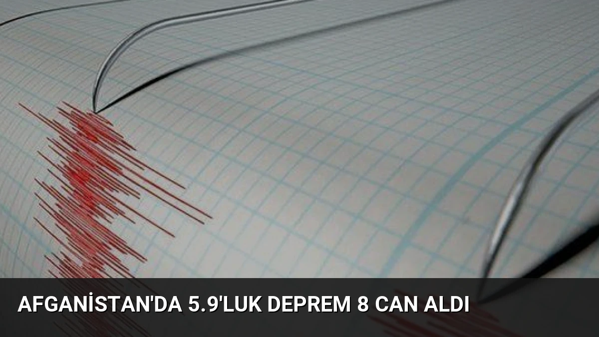 Afganistan’da 5.9’luk Deprem 8 Can Aldı