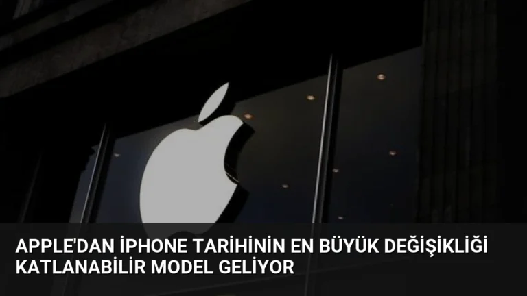 Apple’dan iPhone Tarihinin En Büyük Değişikliği Katlanabilir Model Geliyor