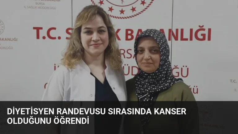 Diyetisyen Randevusu Sırasında Kanser Olduğunu Öğrendi