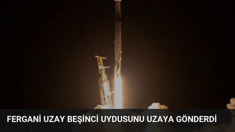 Fergani Uzay Beşinci Uydusunu Uzaya Gönderdi