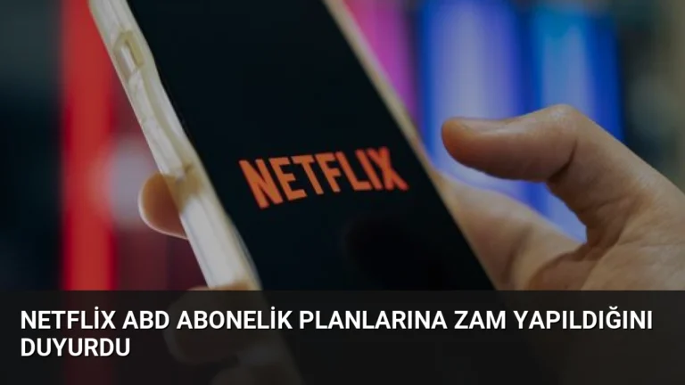 Netflix ABD Abonelik Planlarına Zam Yapıldığını Duyurdu