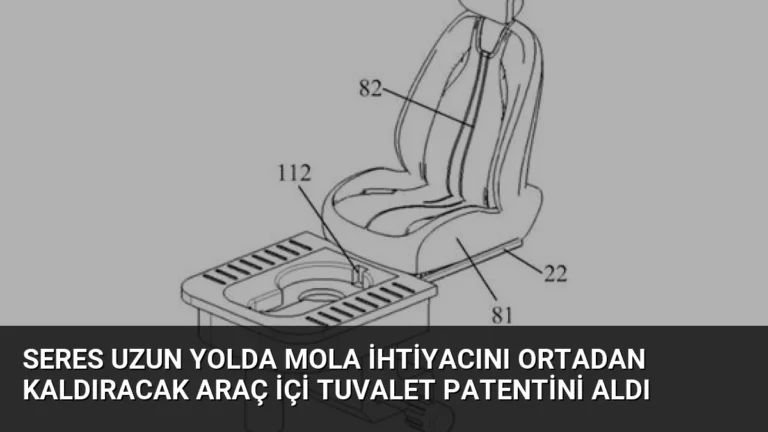 Seres Uzun Yolda Mola İhtiyacını Ortadan Kaldıracak Araç İçi Tuvalet Patentini Aldı