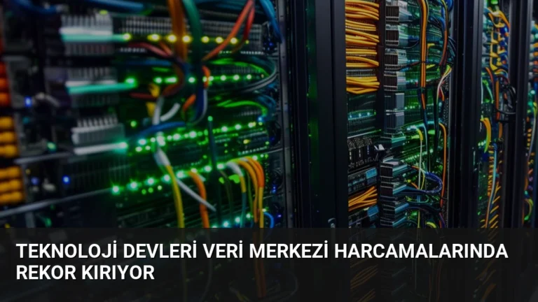 Teknoloji Devleri Veri Merkezi Harcamalarında Rekor Kırıyor