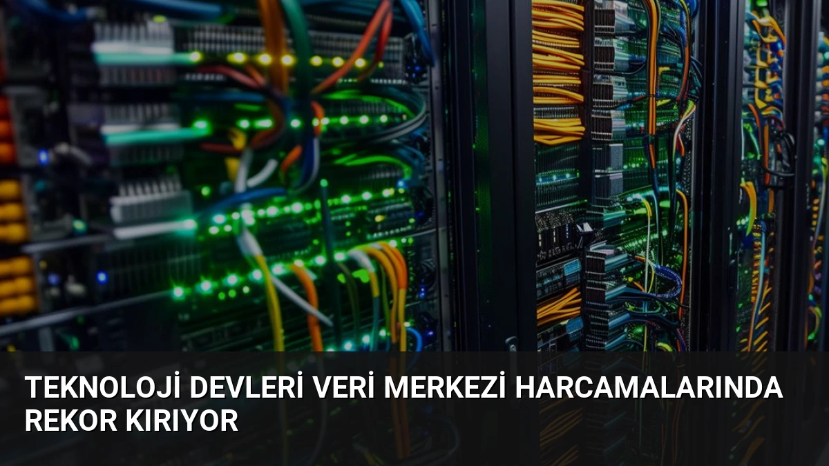 Teknoloji Devleri Veri Merkezi Harcamalarında Rekor Kırıyor