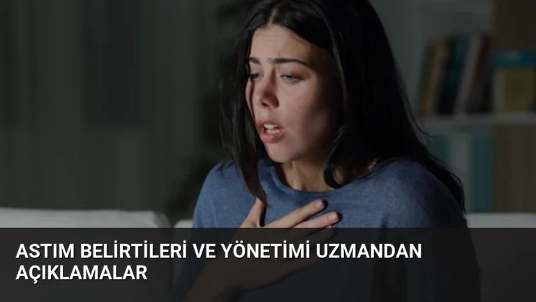 Astım Belirtileri ve Yönetimi Uzmandan Açıklamalar