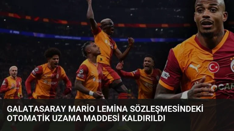 Galatasaray Mario Lemina Sözleşmesindeki Otomatik Uzama Maddesi Kaldırıldı