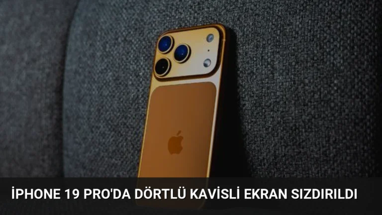 iPhone 19 Pro’da Dörtlü Kavisli Ekran Sızdırıldı