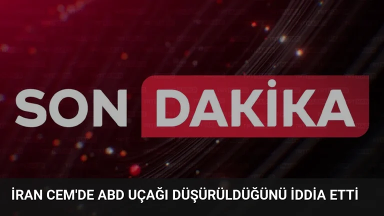 İran Cem’de ABD Uçağı Düşürüldüğünü İddia Etti