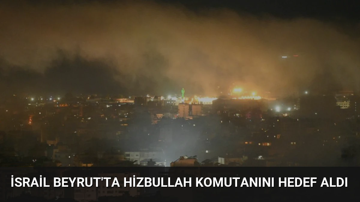 İsrail Beyrut’ta Hizbullah Komutanını Hedef Aldı