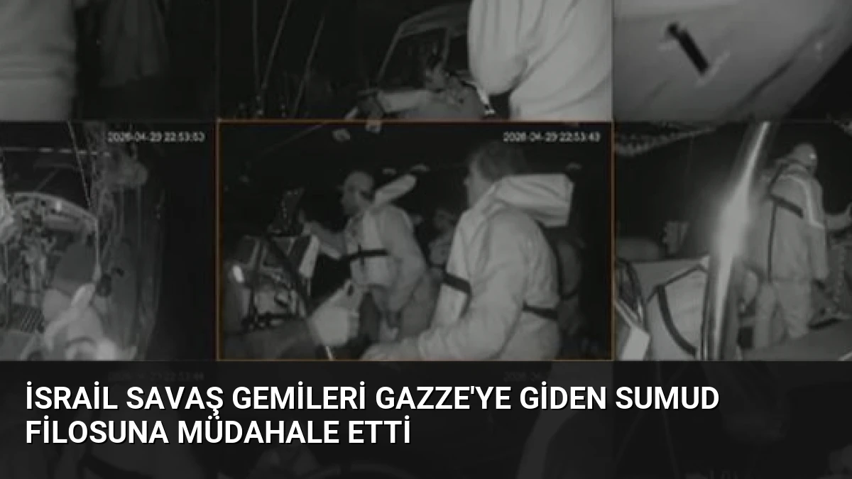 İsrail Savaş Gemileri Gazze’ye Giden Sumud Filosuna Müdahale Etti