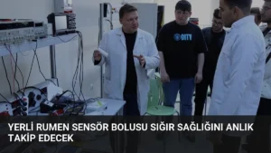 Yerli Rumen Sensör Bolusu Sığır Sağlığını Anlık Takip Edecek