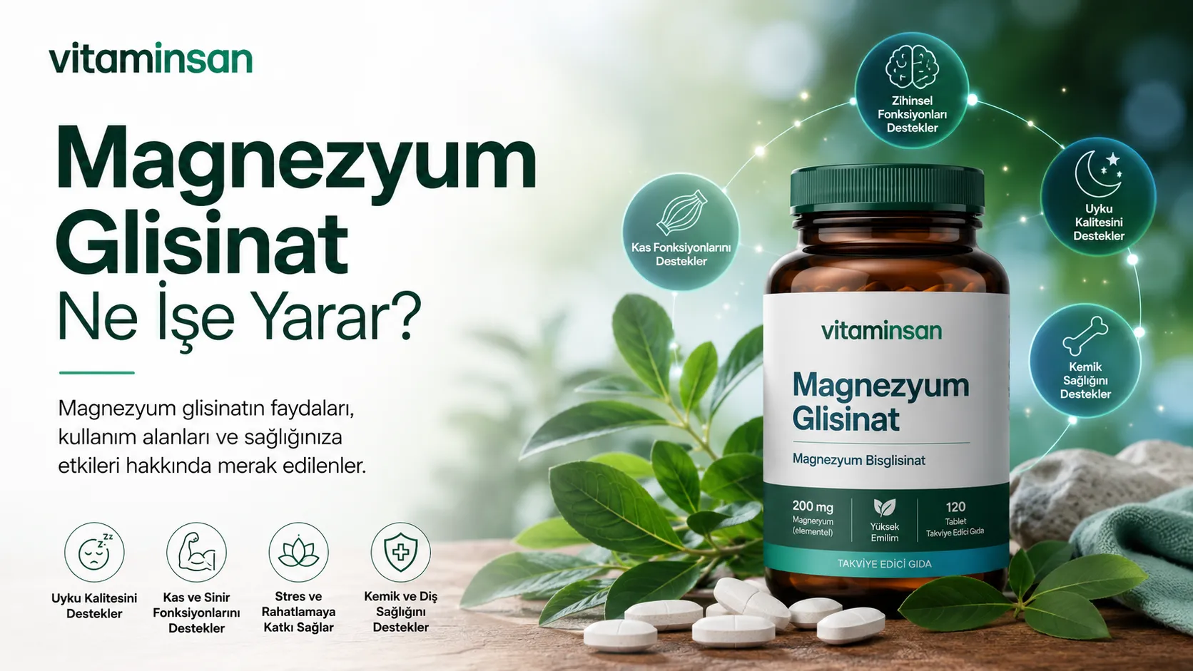Magnezyum Glisinat Ne İşe Yarar?