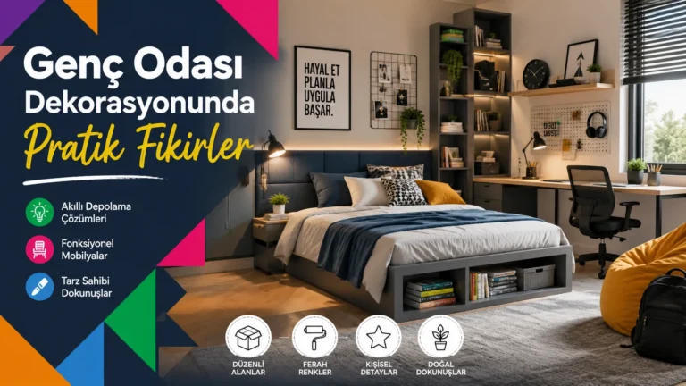 Genç Odası Dekorasyonunda Pratik Fikirler