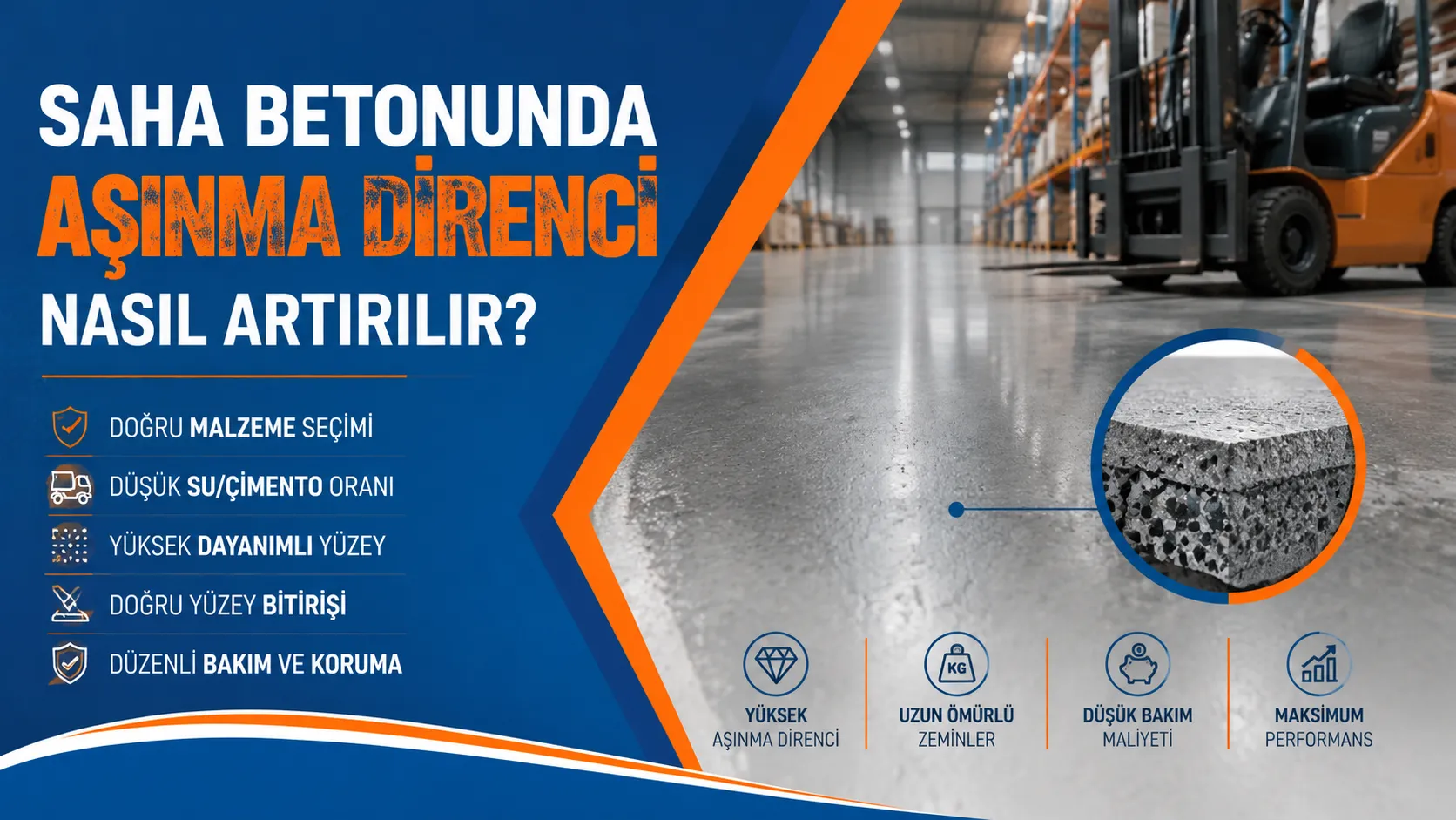 Saha Betonunda Aşınma Direnci Nasıl Artırılır?