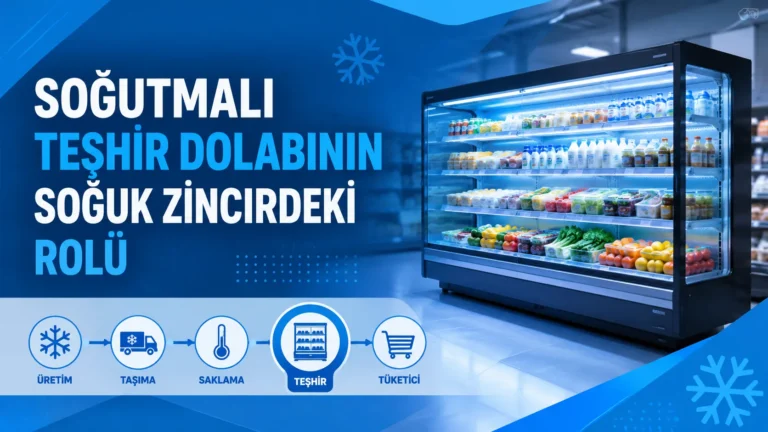 Soğutmalı Teşhir Dolabının Soğuk Zincirdeki Rolü