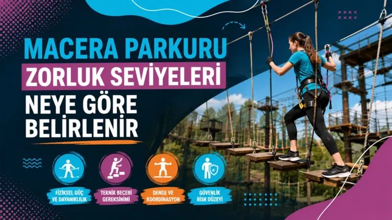 Macera Parkuru Zorluk Seviyeleri Neye Göre Belirlenir?