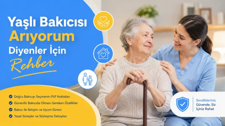 Yaşlı Bakıcısı Arıyorum Diyenler İçin Rehber