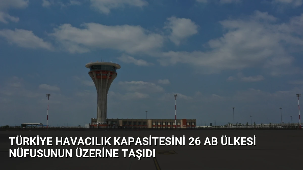 Türkiye Havacılık Kapasitesini 26 AB Ülkesi Nüfusunun Üzerine Taşıdı