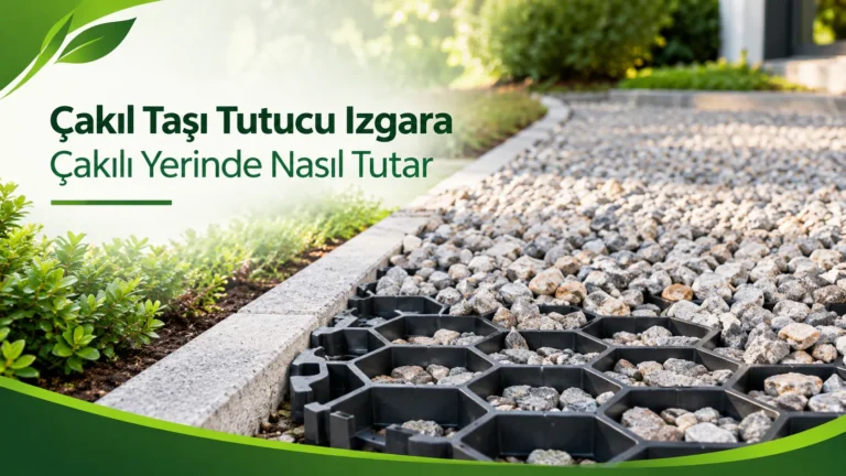 Çakıl Taşı Tutucu Izgara Çakılı Yerinde Nasıl Tutar?