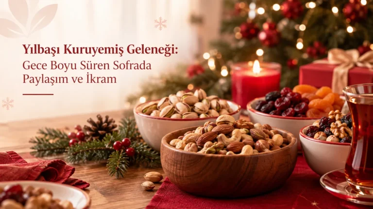 Yılbaşı Kuruyemiş Geleneği: Gece Boyu Süren Sofrada Paylaşım ve İkram