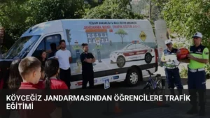 Köyceğiz Jandarmasından Öğrencilere Trafik Eğitimi
