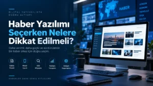 Haber Yazılımı Seçerken Nelere Dikkat Edilmeli?