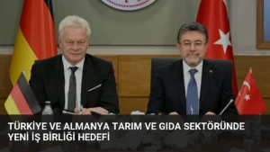 Türkiye ve Almanya Tarım ve Gıda Sektöründe Yeni İş Birliği Hedefi