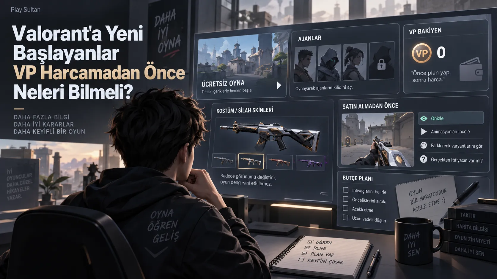 Valorant’a Yeni Başlayanlar VP Harcamadan Önce Neleri Bilmeli?