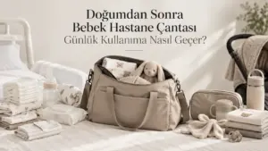 Doğumdan Sonra Bebek Hastane Çantası Günlük Kullanıma Nasıl Geçer?