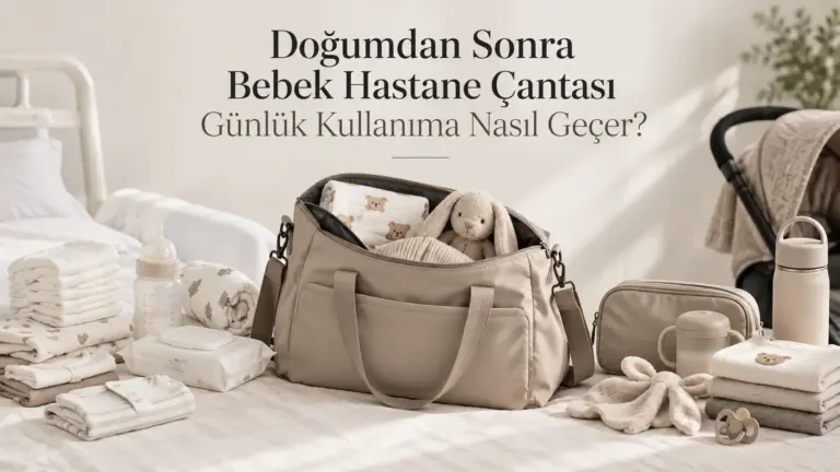 Doğumdan Sonra Bebek Hastane Çantası Günlük Kullanıma Nasıl Geçer?