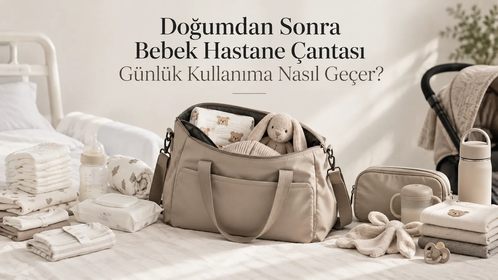 Doğumdan Sonra Bebek Hastane Çantası Günlük Kullanıma Nasıl Geçer?