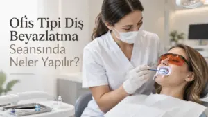 Ofis Tipi Diş Beyazlatma Seansında Neler Yapılır?