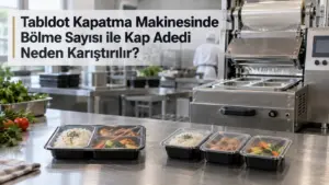 Tabldot Kapatma Makinesinde Bölme Sayısı ile Kap Adedi Neden Karıştırılır?