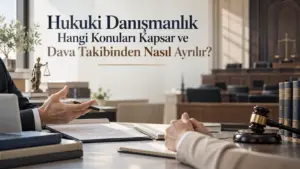 Hukuki Danışmanlık Hangi Konuları Kapsar ve Dava Takibinden Nasıl Ayrılır?
