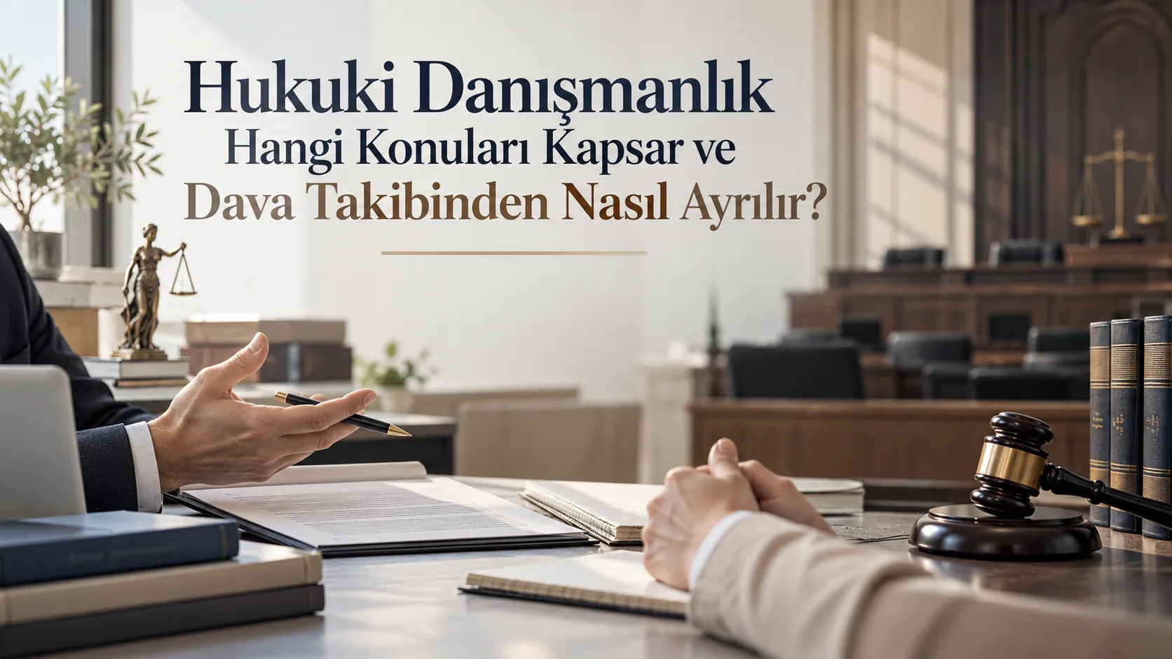 Hukuki Danışmanlık Hangi Konuları Kapsar ve Dava Takibinden Nasıl Ayrılır?